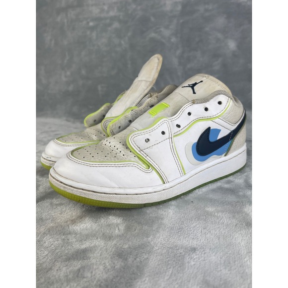 Jordan Other - Jordan 1 Low SE Sneakers Youth 5Y White Electric Green Fair DV1324-117 Low Top